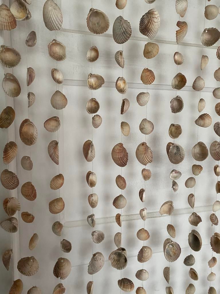 Cortinero van natuurlijke schelpen, Ophalen of Verzenden, Gebruikt
