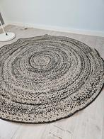 Rond Jute Vloerkleed - 158cm, Ophalen, Beige, 150 tot 200 cm, Rond