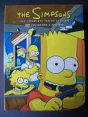 THE SIMPSONS (4-dvd) Box seizoen nr. 10 nog compleet nieuw beschikbaar voor biedingen