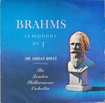 LP - Brahms - Symphony no.1, Ophalen of Verzenden, Zo goed als nieuw, Romantiek, 12 inch