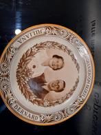 Vintage Verlovingsbord Juliana & Bernhard - Aardewerk, Ophalen of Verzenden