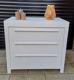 Prachtige witte commodekast/ladenkast/meidenkast/ladekast, 50 tot 70 cm, Ophalen of Verzenden, 90 tot 105 cm, 100 cm of meer