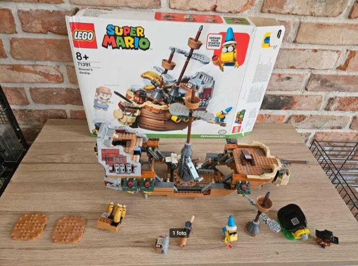 LEGO 71391 Super Mario Uitbreidingsset. Bowser's Airship, Kinderen en Baby's, Speelgoed | Duplo en Lego, Zo goed als nieuw, Lego