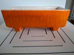 Vintage/Retro oranje plantenbak- Holland gemerkt, Ophalen of Verzenden