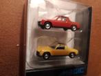 VW-Porsche 914 set rood en geel Herpa H0 1:87 - NIEUW, Hobby en Vrije tijd, Modelauto's | 1:87, Ophalen of Verzenden, Nieuw, Auto