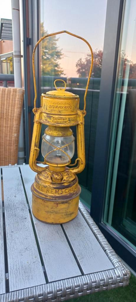 Antieke feuerhand sturmkappe ., Antiek en Kunst, Antiek | Lampen, Ophalen of Verzenden