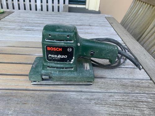 Bosch PSS 220 Vlakschuurmachine, Doe-het-zelf en Verbouw, Gereedschap | Schuurmachines, Gebruikt, Vlakschuurmachine, Minder dan 600 watt