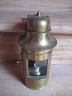 Vintage Messing Maritiem Olielamp Sherwood, Ophalen of Verzenden