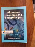 C.J. Lange - Algemene economische basisprincipes, Economie, Ophalen of Verzenden, Zo goed als nieuw, C.J. Lange; D.J. de Jong