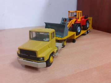 Daf 2800 NT  trekker met dieplader  beschikbaar voor biedingen