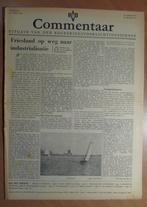 Commentaar. 1e jaargang nummer 44. Maandag 15 april 1946., Ophalen of Verzenden, Tweede Wereldoorlog, Gelezen