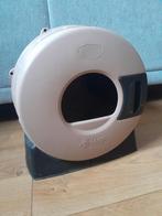 Roterende kattenbak, handmatig draaien, Ophalen