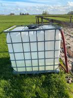 IBC container 1000L, Tuin en Terras, Regentonnen, Ophalen, Kunststof, Gebruikt, Met kraantje