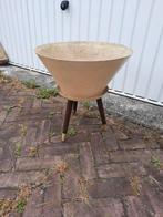 Retro vintage jaren 50 60 70 kunststof plantenbak op pootjes, Ophalen