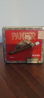 Vintage Panter Sigaren Blik, Verzamelen, Blikken, Verzenden, Gebruikt, Overige, Overige merken