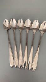 Zes vintage Keltum 18/10 lepels lang model,0,20 euro pstuk, Ophalen of Verzenden