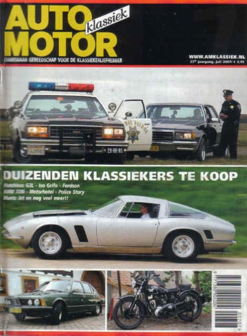 AMK 7 2007 : Iso Rivolta - BMW 728i - Chevrolet Impala, Boeken, Auto's | Folders en Tijdschriften, Gelezen, Algemeen, Ophalen of Verzenden
