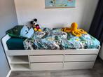 Bed inclusief lattenbodem en matras, Ophalen, 70 tot 85 cm, Zo goed als nieuw, Matras