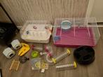 2 hamster kooien te koop, Dieren en Toebehoren, Minder dan 60 cm, Kooi, Gebruikt, Minder dan 75 cm