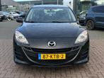Mazda 3 1.6 Business 2010 NAP 105PK Zwart Navi Lm, Auto's, Mazda, Voorwielaandrijving, Stof, Zwart, 4 cilinders
