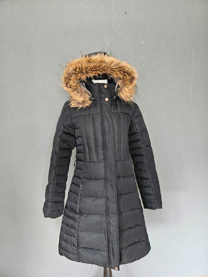 Hele fijne langere donkerblauwe dames winterjas van Luhta 42, Kleding | Dames, Jassen | Winter, Maat 42/44 (L), Blauw, Ophalen of Verzenden