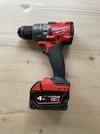 Milwaukee M18 FDD3 accu boorschroefmachine + accu 4.0Ah, Doe-het-zelf en Verbouw, Gereedschap | Boormachines, Ophalen of Verzenden
