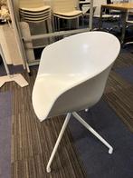 HAY AAC20 eettafelstoel/ kantinestoel, 100 euro/stuk, 9stuks, Ophalen of Verzenden, Gebruikt, Wit, Vijf, Zes of meer stoelen