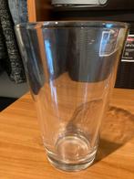 2 glas vazen, Overige kleuren, Ophalen of Verzenden, Minder dan 50 cm, Glas