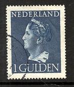 085 Nvph 346 koningin Wilhelmina 1940 gebruikt zie scan., Postzegels en Munten, Postzegels | Nederland, Verzenden, Na 1940, Gestempeld