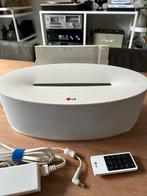 LG ND5630 Docking Speaker (bluetooth), Audio, Tv en Foto, Luidsprekers, Gebruikt, Minder dan 60 watt, Front, Rear of Stereo speakers