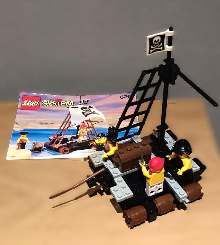 Vintage lego 6261 Raft Raiders 1992 niet compleet, Kinderen en Baby's, Speelgoed | Duplo en Lego, Gebruikt, Lego, Complete set