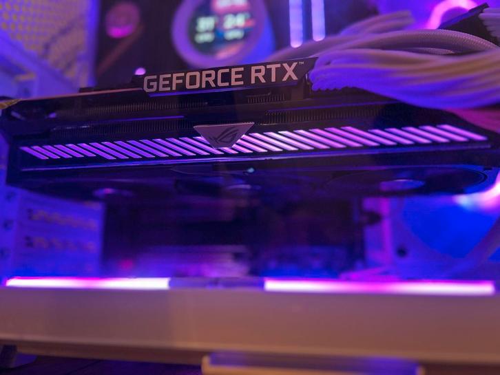 Nvidia RTX 3080 Strix, Computers en Software, Videokaarten, Zo goed als nieuw, Nvidia, PCI-Express 4.0, GDDR6, HDMI, Ophalen of Verzenden
