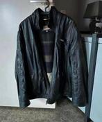Leren jas Camel, Ophalen of Verzenden, Zo goed als nieuw, Maat 56/58 (XL), Zwart
