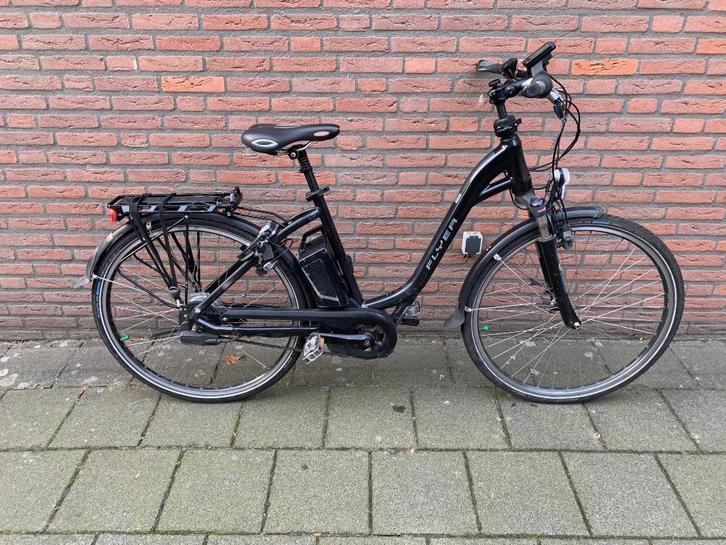 Flyer T8n met 650wh accu, Fietsen en Brommers, Fietsen | Dames | Damesfietsen, Gebruikt, Overige merken, Versnellingen, 56 cm of meer