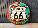Metalen bord Route 66, Ophalen of Verzenden, Nieuw