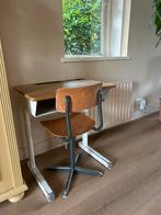 Vintage Kinderbureau met Stoel, Antiek en Kunst, Ophalen