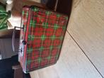 OUD BROCANT BLIK TARTAN SCHOTSE RUIT, Ophalen of Verzenden