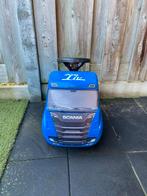 Scania loopauto - weinig gebruikt, blauw, Ophalen of Verzenden, Gebruikt, Loopvoertuig