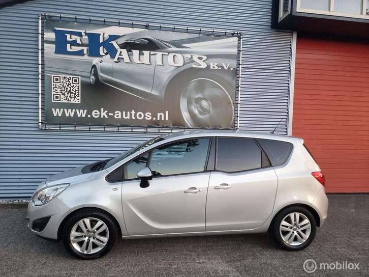 Opel Meriva 1.4 Turbo Edition 125.000km NAP.Trekhaak. Cruise, Auto's, Opel, Bedrijf, Te koop, Meriva, ABS, Airbags, Airconditioning