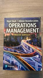 Operations management ninth edition, Ophalen of Verzenden, Zo goed als nieuw, Economie en Marketing, Slack