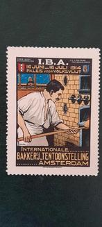 Sluitzegel IBA Bakkerij Tent. Paleis voor Volksvlijt 1914, Verzenden