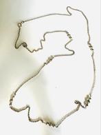 Sterling zilveren vintage ketting, Ophalen of Verzenden, Gebruikt, Zilver