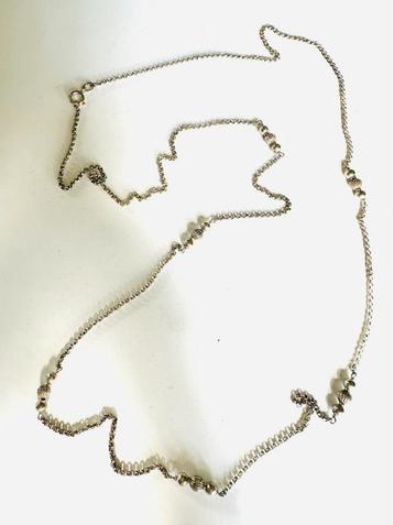 Sterling zilveren vintage ketting beschikbaar voor biedingen