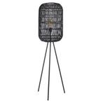 Vloerlamp zwart touw, Ophalen, Zo goed als nieuw, 150 tot 200 cm, Modern