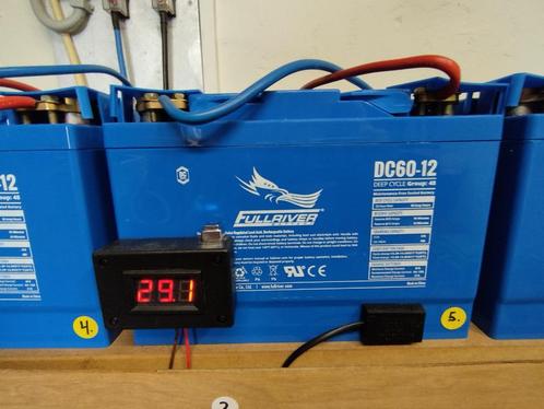 ACCU Full River DC 60 AGM VRLA  12 volt accu, Auto-onderdelen, Accu's en Toebehoren, Gebruikt, Ophalen of Verzenden