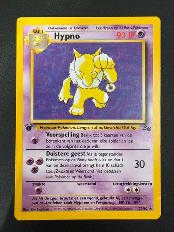 Hypno (First edition) 23/62 Fossil NL NM beschikbaar voor biedingen