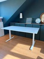 TROTTEN Bureau zit sta, wit, 160x80 cm, Huis en Inrichting, Bureaus, Ophalen, In hoogte verstelbaar, Zo goed als nieuw