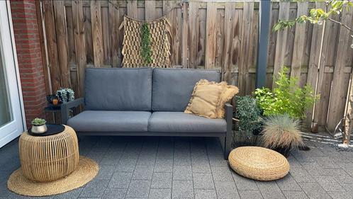 SUNS Tuinbank voor 2 personen - antraciet., Tuin en Terras, Tuinbanken, Zo goed als nieuw, Aluminium, Ophalen