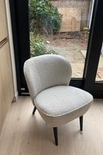 Wood Bouclé Stoel!!, Ophalen, Gebruikt, Wit, Eén