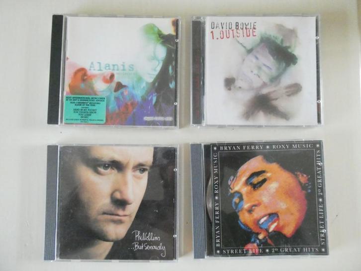CD's van Bryan Ferry, Alanis Morisette en Phil Collins, Cd's en Dvd's, Cd's | Pop, Gebruikt, 1980 tot 2000, Ophalen of Verzenden